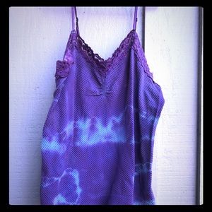 Tie die tank top